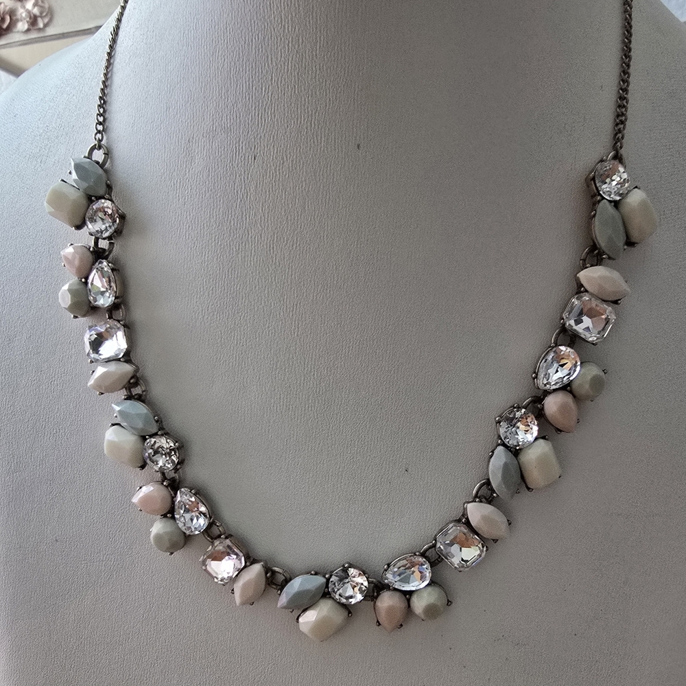 J. Crew Pastel Gemstone Necklace